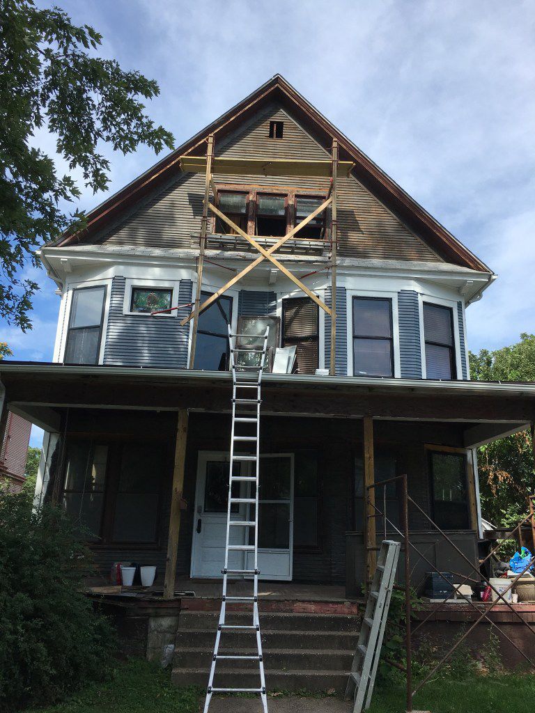 in progress house